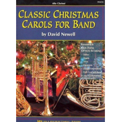 Classic Christmas Carols for Band - Eb Alto Clarinet - David Newell