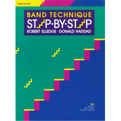 Band Technique Step By Step - B-Bassklarinette / Bb Bass Clarinet - Don Haddad