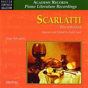 Scarlatti: Zehn Sonaten / Ten Sonatas - Buch & CD