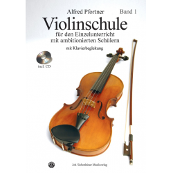 Violinschule für ambitionierte Schüler Band 1 + CD -Alfred Pfortner