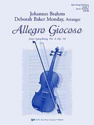 Allegro Giocoso from Symphony No. 4, Opus 98 - Johannes Brahms / Arr. Deborah Baker Monday