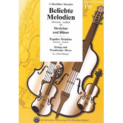 Beliebte Melodien Band 2 - C-Blockflöte / Recorder -Diverse / Arr.Alfred Pfortner
