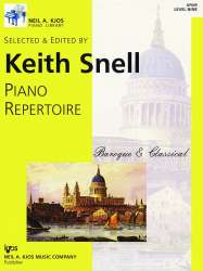 Piano Repertoire: Baroque & Classical - Level 9 - Keith Snell