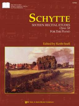 Schytte: 16 Vorspiel Etüden, Opus 58 / 16 Recital Studies