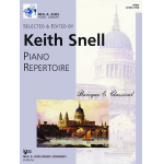 Piano Repertoire: Baroque & Classical - Level 5 - Keith Snell