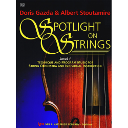 Spotlight on Strings Level 1 - Violin - Doris Gazda