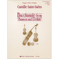 Bacchanale from 'Samson and Delilah' - Camille Saint-Saens / Arr. Gregg Porter