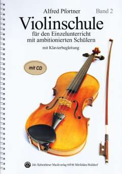 Violinschule für ambitionierte Schüler Band 2 + CD