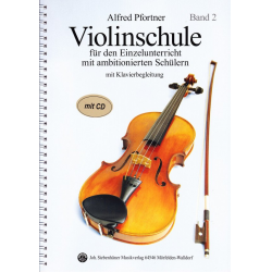 Violinschule für ambitionierte Schüler Band 2 + CD - Alfred Pfortner