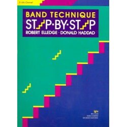 Band Technique Step By Step - Es-Altklarinette / Eb Alto Clarinet - Don Haddad