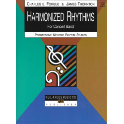 Harmonized Rhythms - B-Bassklarinette / Bb Bass Clarinet - Charles Forque / Arr. James Thornton