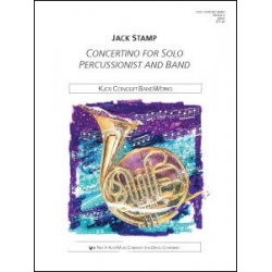 Concertino for Solo Percussionist and Band - Jack Stamp