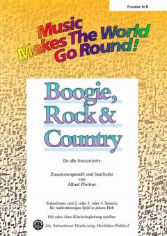 Boogie, Rock & Country - Stimme 1+3+4 in Bb - Posaune / Tenorhorn / Bariton