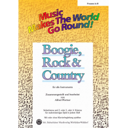 Boogie, Rock & Country - Stimme 1+3+4 in Bb - Posaune / Tenorhorn / Bariton