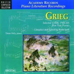 CD: Grieg: Ausgewählte lyrische Stücke / Selected Lyrical Pieces - Keith Snell