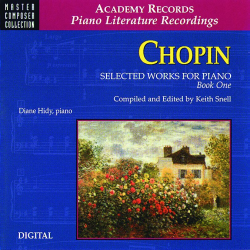 CD: Chopin: Ausgewählte Werke für Klavier, Band 1 / Selected Works for Piano, Book 1 - Keith Snell