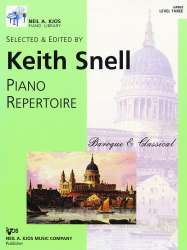 Piano Repertoire: Baroque & Classical - Level 3 - Keith Snell