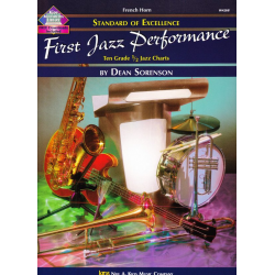 Standard of Excellence - First Jazz Performance - F-Horn - Dean Sorenson