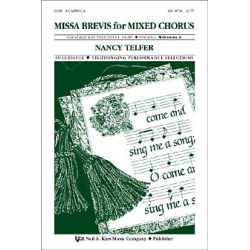 Missa Brevis For Mixed Chorus - Nancy Telfer