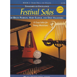 Standard of Excellence: Festival Solos Book 2 - Snare Drums & Mallet Percussion