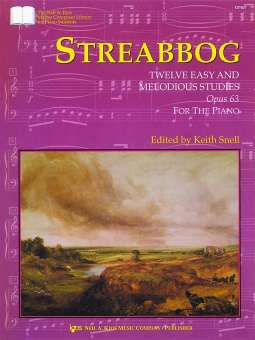 Streabbog: Zwölf leichte und melodische Studien, op. 63 / 12 easy and melodic studies, op. 63