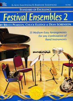 Standard of Excellence: Festival Ensembles, Buch 2 - Es-Alt-/Baritonsaxophon