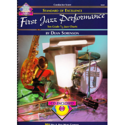 Standard of Excellence - First Jazz Performance - Score (Book and CD) - Dean Sorenson