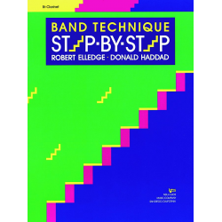 Band Technique Step By Step - B-Klarinette / Bb Clarinet - Don Haddad