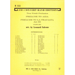 Two Verdi Preludes  (Aida, La Traviata) - Giuseppe Verdi / Arr. Leonard Falcone