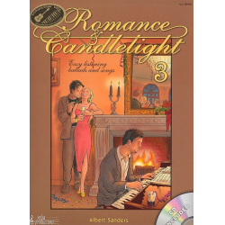 Romance & Candlelight Heft 3  Keyboard, Gitarre,( Akkordeon) + CD - Albert Sanders