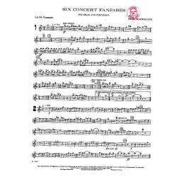 Six Concert Fanfares - Frank Bencriscutto