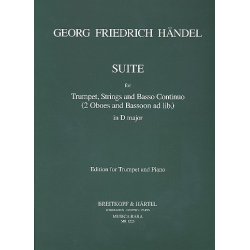 Suite D-Dur für Trompete, Streicher und B.C. - Georg Friedrich Händel (George Frederic Handel) / Arr. Edward Tarr