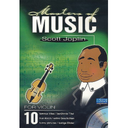Masters of Music (+CD) : 10 berühmte - Scott Joplin