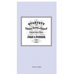 Streichquartett a-moll op.1 - Johan Severin Svendsen
