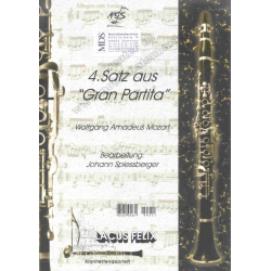4. Satz: Menuetto aus "Gran Partita" - Wolfgang Amadeus Mozart / Arr. Johann Spiessberger