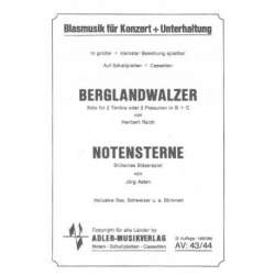 Berglandwalzer (für Posaunen und Tenöre mit Orchester) - Heribert Raich