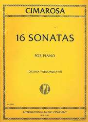 16 Sonatas : for piano - Domenico Cimarosa