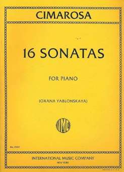 16 Sonatas : for piano