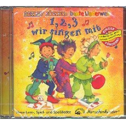 1 2 3 wir singen mit : CD - Detlev Jöcker