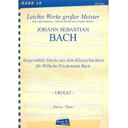Ausgewählte Stücke aus dem - Johann Sebastian Bach