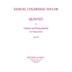 Quintett : für Klarinette, Violine, - Samuel Coleridge-Taylor