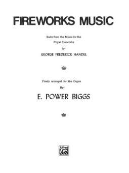 Fireworks Music : for organ