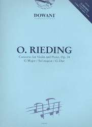 Konzert G-Dur op.34 (+CD) : für Violine - Oskar Rieding