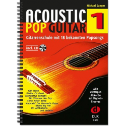 Acoustic Pop Guitar Band 1 (+CD) : - Michael Langer