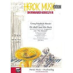 Er weidet seine Herde (Ausgabe in F-Dur) : - Georg Friedrich Händel (George Frederic Handel)