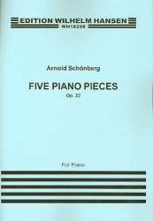 5 Klavierstücke op.23 - Arnold Schönberg