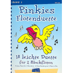 Pinkies Flötenduette Band 1 : - Achim Graf