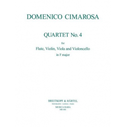 Quartett F-Dur Nr.4 : für Flöte - Domenico Cimarosa