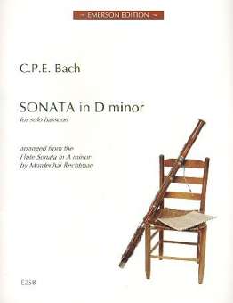 Sonata d minor : for bassoon solo