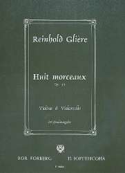 8 morceaux op.39 : für - Reinhold Glière